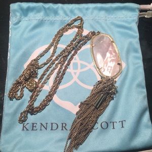 Kendra Scott White Pearl Necklace